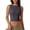 AQ18-Dark Gray, variant on Tank Tops For Women Boat Neck Sleeveless Dressy Casual Tank Shirts Going Out Basic Crop Tops Camel M