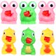 thumbnail image 4 of 6 juguetes para apretar, ranas, dinosaurios blandos, ranas que hacen ruido con la lengua, rellenos de cestas de Pascua de anime, 4 of 6