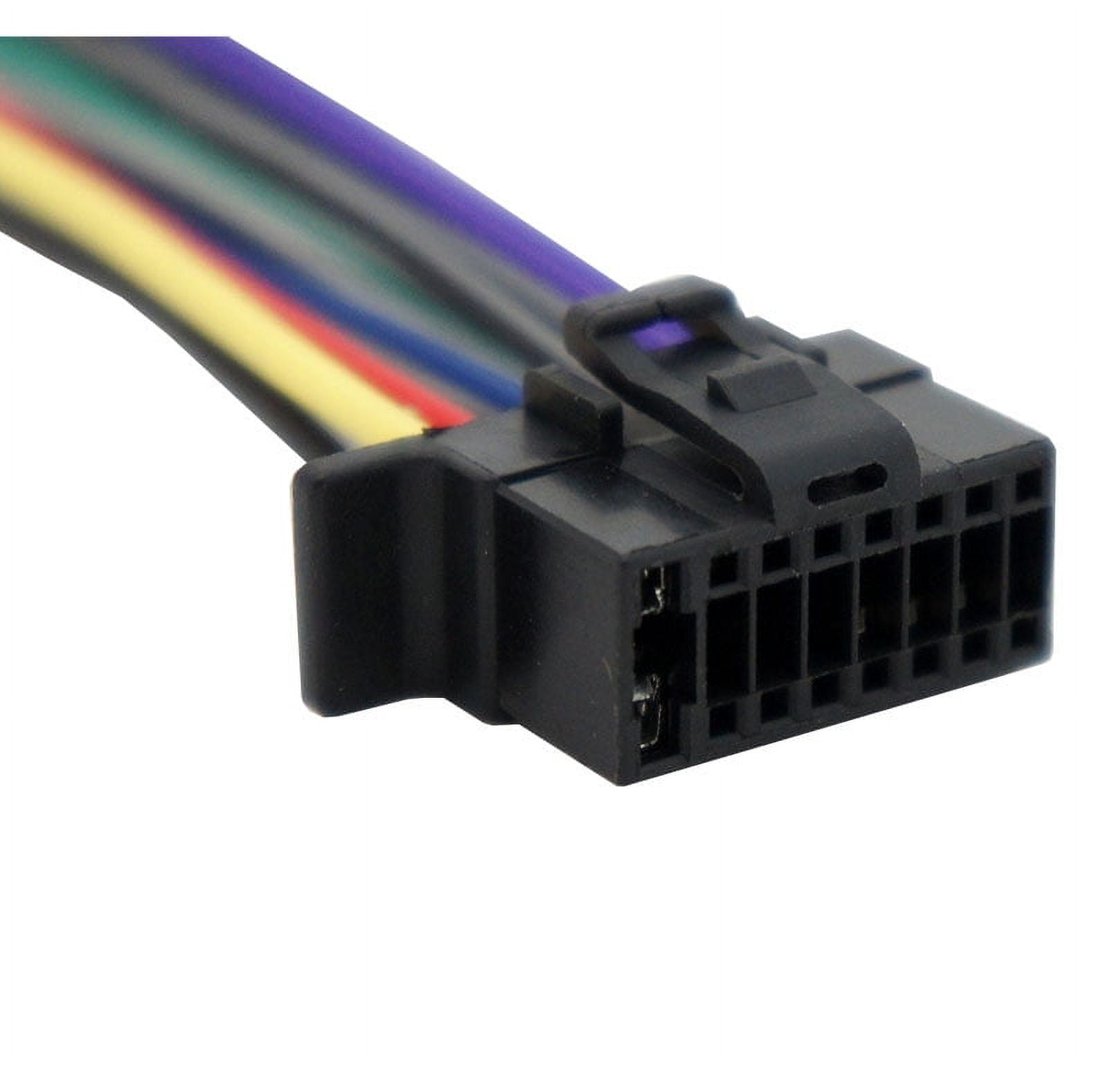 Eightwood Radio Wire Harness for Car Stereo Select 07-20 Eightwood Radio Wire Harness for Car Stereo Select 07-20