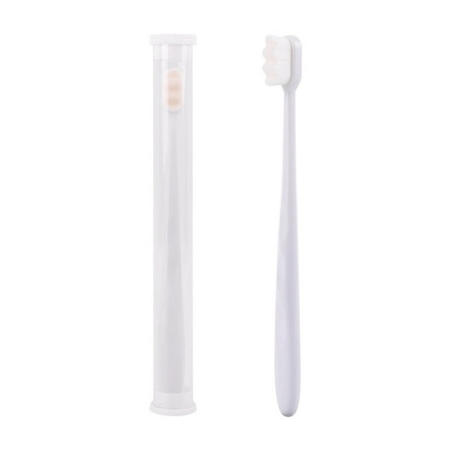 Soft Extra Soft Toothbrush Micro Nano 10000+ Floss Bristle Toothbrush Ultra Soft Adult Toothbrush Deep Cleaning for Sensitive Teeth Oral Care
