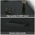 thumbnail image 5 of Frmobepts Mid Century Modern Dresser, Wood 6 Drawer Dresser for Bedroom, Black, 5 of 9