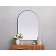 thumbnail image 7 of Metal Frame Arch Mirror 27x40 Inch in Brass, 7 of 7