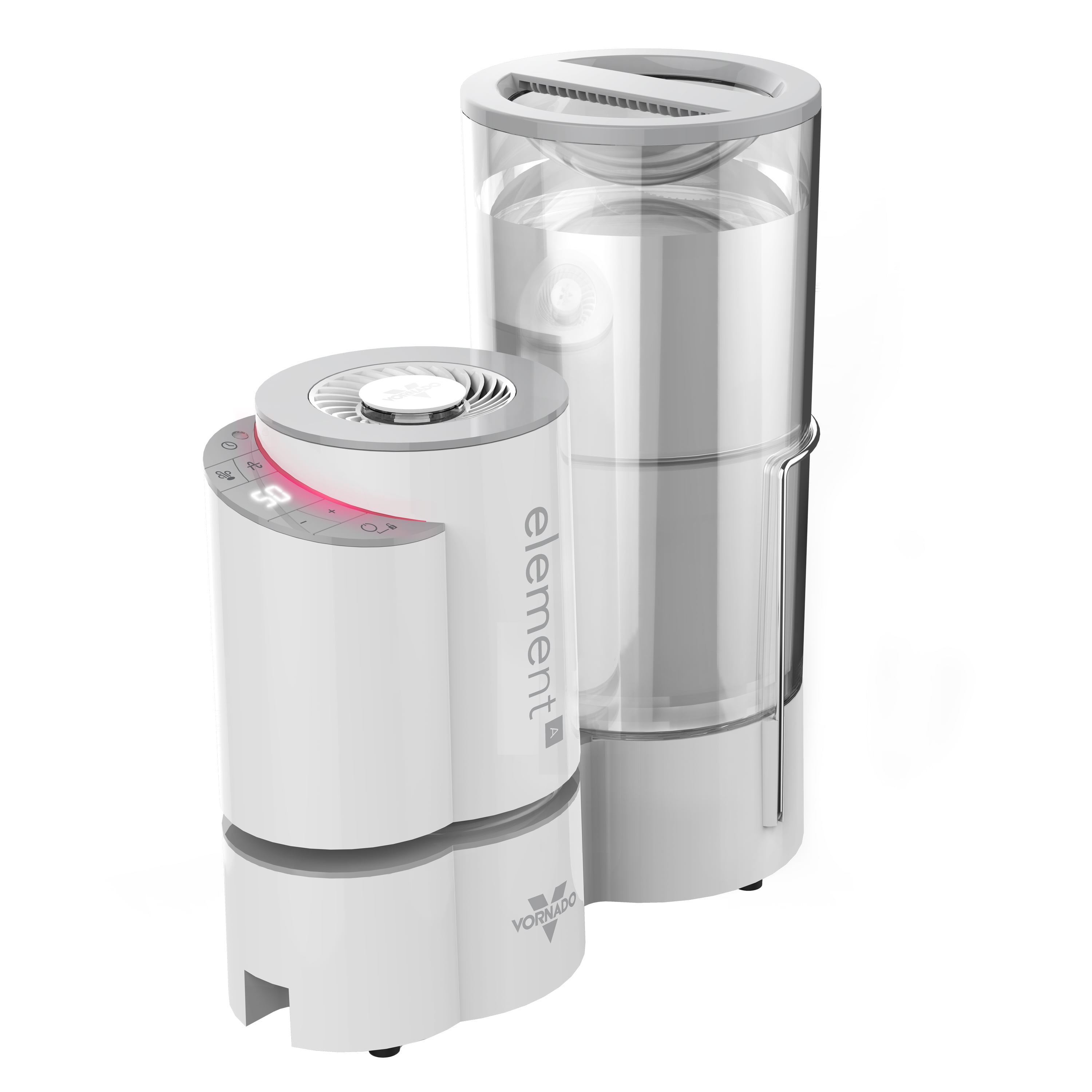 Vornado Element Air + Steam Whole Room Humidifier, 1gal., White