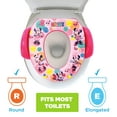 Disney Minnie Mouse "Pop Attitude" Soft Potty Seat with Potty Hook