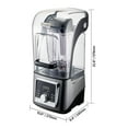 thumbnail image 4 of KFFKFF Smoothie Blender, 85 oz 1400W, Expert Grade Blender with Robust Motor, Versatile Food Processor Blender with Sound Shield for Smoothie/Milkshake/Juice, Suitable for Kitchen, 4 of 8