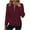 #2 Wine, variant on Womens Quarter Zip Sweatshirt Oversized Pullover Tops Casual Loose 3D Jacquard Long Sleeve Lightweight Sweatshirts Knitted Fleece Winter Loungewear Sweater