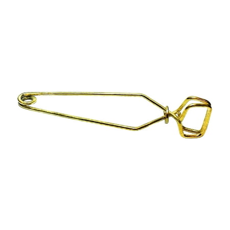 

Test Tube Clamp 5 in. Brass Standard Grips Pack of 10 by Go Science Crazy