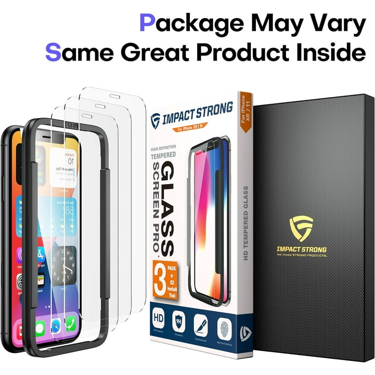ImpactStrong Shatterproof Tempered Glass Screen Protector for