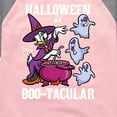 thumbnail image 3 of Mickey & Friends - Halloween Is Bootacular - Toddler And Youth Girls Raglan Graphic T-Shirt, 3 of 5