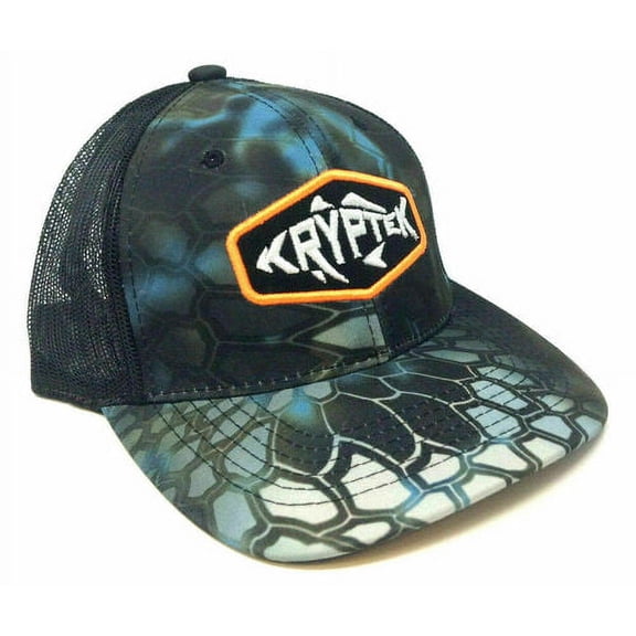 Kryptek Fishing Neptune Adjustable Mesh Trucker Snapback Hat