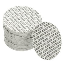 Uxcell 110Pack Foam Lid Liner, 74mm/2.91" PS Foam Resistant Tamper Pressure Sensitive Seal for Bottle Cap Liners Seals