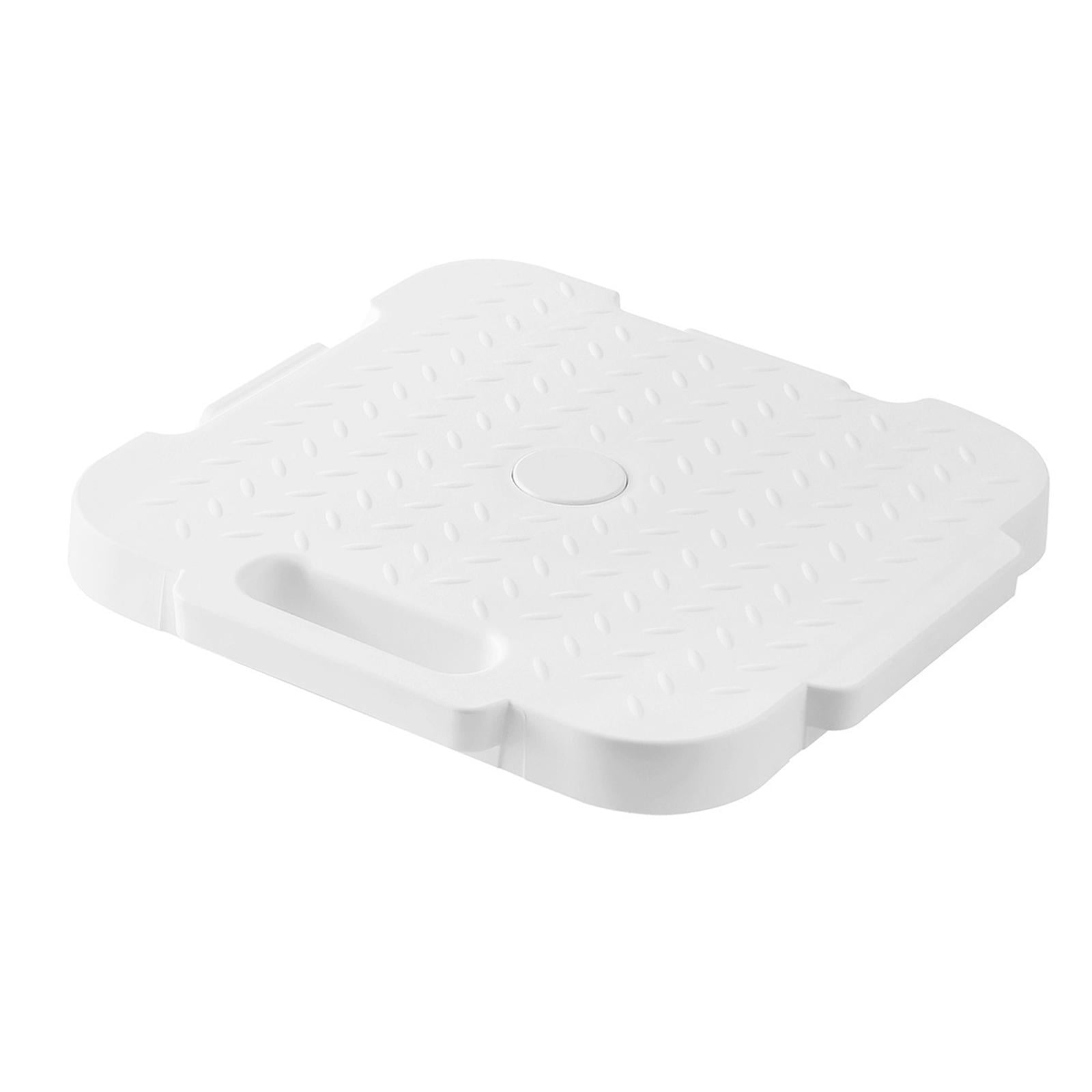 JISADER Furniture Dolly Panel with 360 degree Rotatable Wheels for Appliances Piano Fridge white