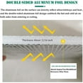 thumbnail image 3 of 1/8" Automotive Heat Shield Car Insulation Thermal Sound Deadening Material Noise Blocking with Install Tool, 3 of 9