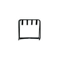 thumbnail image 5 of InRoom Furniture LRK167 27 x 15 x 21 in. Luggage Rack, Black, 5 of 7