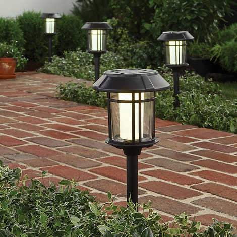 Sterno 35 lumen solar path light deals