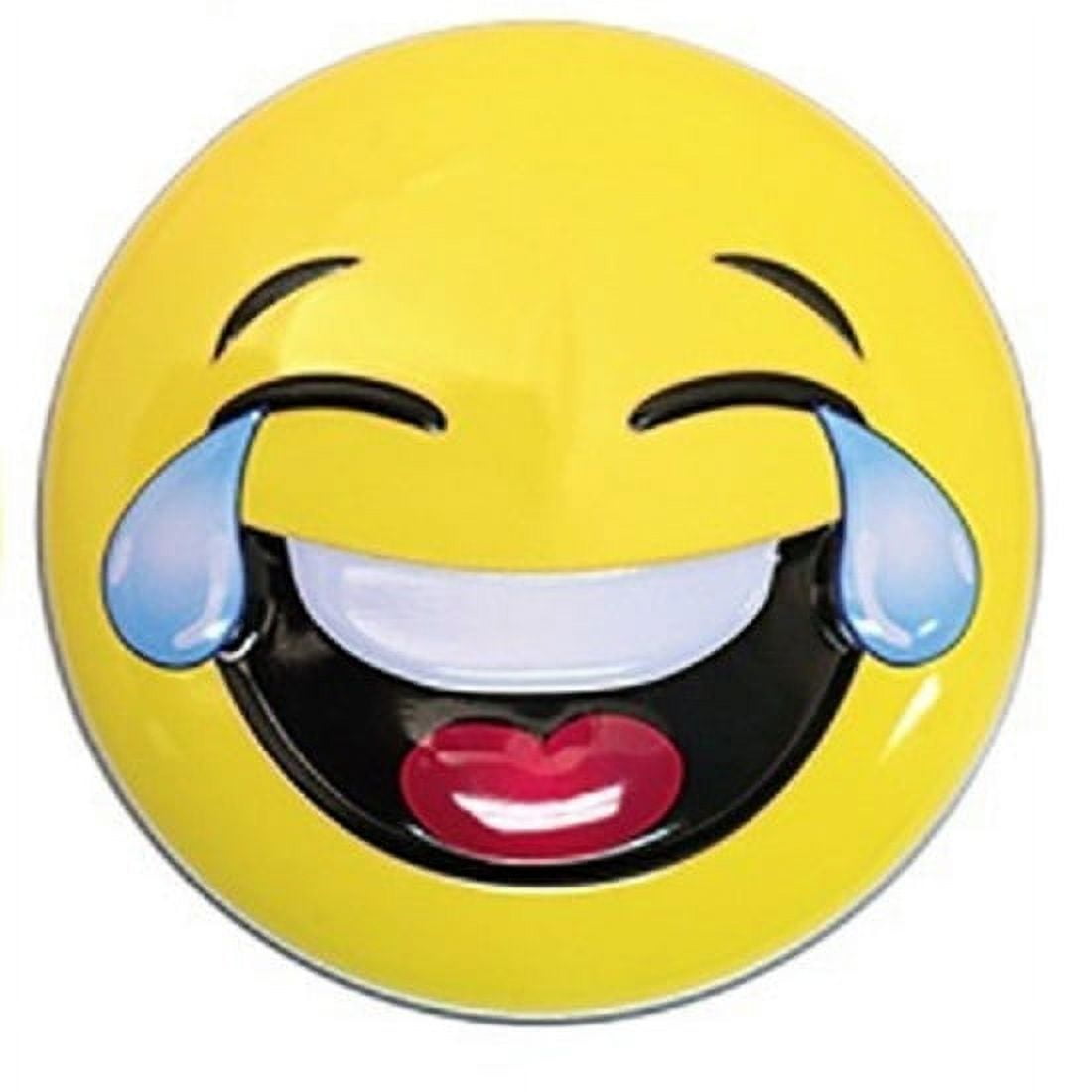Boston America Emoticandy Lemon Flavored Candy Sours, 1.3 Ounce Tin - 18 Count Display Box
