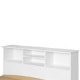 thumbnail image 6 of Home Square 2-Piece Set with Full Captains Bed and 4-Doors 2-Drawers Armoire, 6 of 9