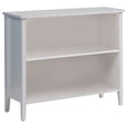 thumbnail image 2 of Daren White Wood Contemporary 2 Tier Shelf Kids Bookcase Storage Shelves Display Stand Organizer, 2 of 4