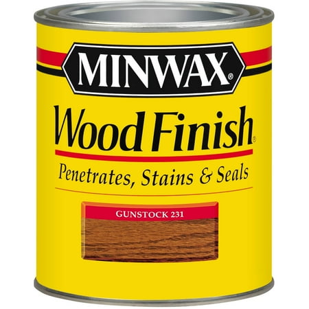 Gunstock Walnut - Minwax Wood Finish Gunstock, 1-Quart