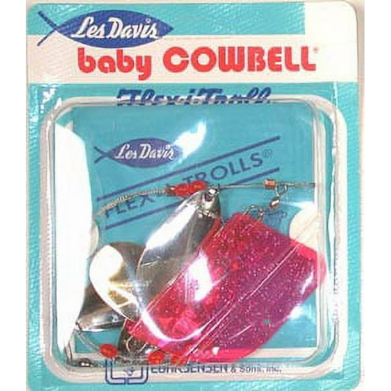 Luhr-Jensen Cowbell Lake Troll, Nickel/Brass