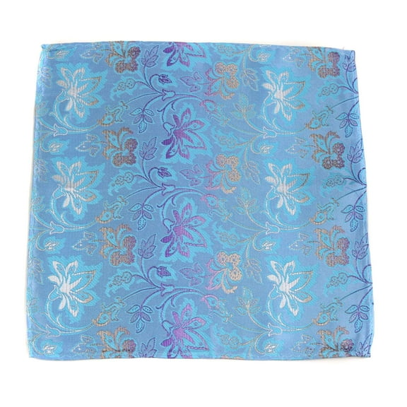 BuyYourTies - PS-Z-245 - Fashion Pocket Square - Blue