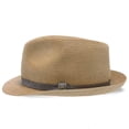 thumbnail image 2 of Sandbar - Walrus Hats Paper Braid Straw Fedora Hat w/ Grey Band, 2 of 7