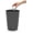 Grey, variant on Mini Basket - Durable Small Plastic Garbage Trash Can Bin - Lidless Open-Top, Slim Profile for Compact Spaces - Suitable for , Bathroom, Office, Bedroom, Kitchen and , Copper