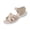 Beige Sandals for Women, variant on hopeusnice Women's Comfortable Low Heels Mary Jane Pumps Shoes Round Close Toe Jewel Girls Party Dressy Shoe White 37