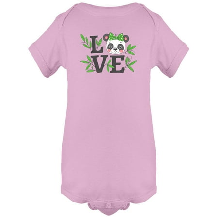 

Love Panda Bodysuit Infant -Image by Shutterstock 24 Months