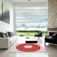 thumbnail image 7 of Ahgly Company Machine Washable Indoor Rectangle Transitional Pink Area Rugs, 7' x 9', 7 of 7