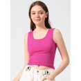 thumbnail image 2 of Threaded Knit Vest Women Suit Inside Small Suspenders Spring and Autumn Summer Large Size Bottom Outer Sleeveless Tops, 2 of 5