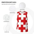 thumbnail image 3 of Sikiie Red Cross 1 Basketball Jersey Reversible Men's Mesh Athletic Sports Shirts Training Practice S-4XLLarge, 3 of 6