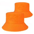 thumbnail image 2 of Sombrero de pescador para adultos de estilo europeo y americano, bordado, para hombre y mujer, con estampado completo, de color sólido, plano y para el sol, 2 of 5