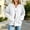White women's corduroy jacket a1, variant on thefmos Women's Fall Winter Long Sleeve Corduroy Jackets Zip Up Blazer Casual Loose Solid Basic Coats Tops Warm Outwear for Office Daily, Gray M