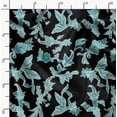 thumbnail image 2 of Soimoi Black Fabric - By the Yard - 56 Inch Wide - Florals Print Fabric - Elegant and Timeless Patterns for Fashion and Home Decor Printed Fabric, 2 of 6