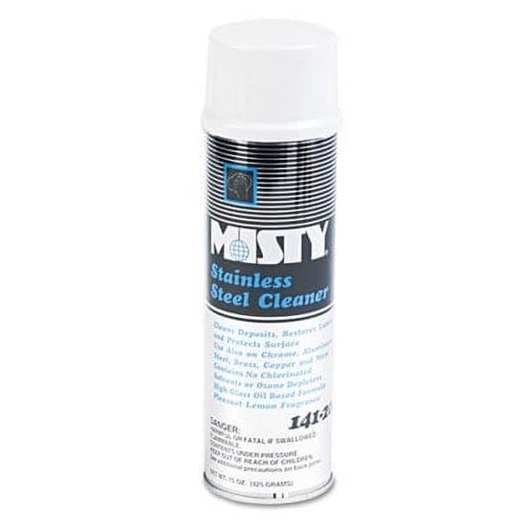 Misty Stainless Steel Cleaner & Polish 15oz Aerosol 1001541EA