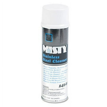 Misty Stainless Steel Cleaner & Polish 15oz Aerosol 1001541EA