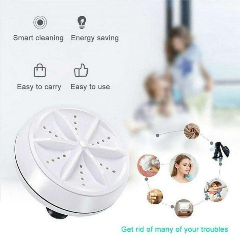Mini Washing Machine,Ultrasonic Turbine Washing Machine,Portable Turbo  Washer for Travel,Home,Business,Camping,Apartment,College Rooms to Cleaning  Sock,Underwear - Yahoo Shopping