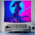 thumbnail image 5 of FLASHLUMI UV Reactive Blacklight Tapestry, 60x40in Glow in the Dark Wall Hanging Tapestries for Bedroom Living Room Dorm Decor, 5 of 9