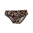 thumbnail image 4 of 3pcs Kids Girl Leopard Bow Bikini Set Bathing Suit, 4 of 5