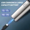 thumbnail image 6 of Beard Trimmer for Men, IPX7 Waterproof Mens Grooming Kit with Cordless Hair Clippers, Electric Razor with LED Display, Shavers for Mustache, Body, Face, Ear, Nose Hair Trimmer, Gifts for Men, 6 of 7