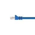 thumbnail image 2 of Monoprice Cat6A Ethernet Patch Cable - 1 Feet - Blue | Snagless RJ45, Stranded, 550Mhz, STP, Pure Bare Copper Wire, 10G,26AWG, 2 of 6