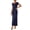 Navy, variant on MEROKEETY Women's 2026 Summer Elegant Bodycon Maxi Dress Cowl Neck Cocktail Wedding Guest Formal Long Dresses, Khaki, L