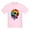 Light Pink, variant on - Vibrant Multicolor Skull Kids T Shirt - Light Classic Kids Graphic, Short Sleeve T-Shirt, Sizes XS-XL