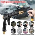 thumbnail image 6 of 4PCS Garden Hose Nozzle, High Pressure Water Hose Nozzle Sprayer Head,Handheld Water Nozzle High Pressure Cleaning Tool，for Lawn & Garden,Cars,Watering Garden,Cleaning,Showering Dogs&Pets, 6 of 9