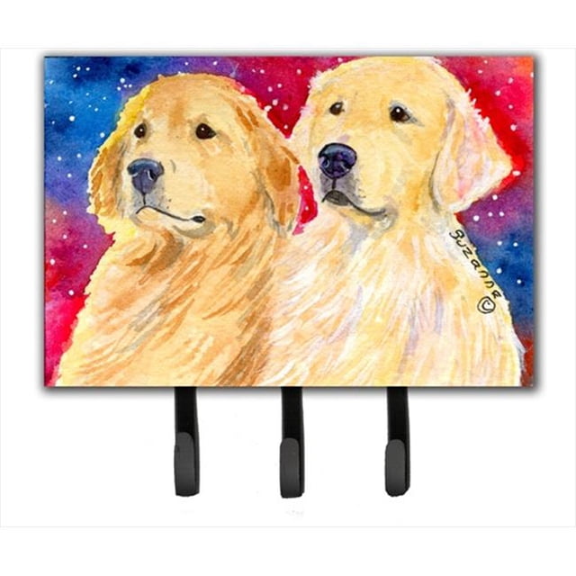 Carolines Treasures SS8754TH68 Golden Retriever Leash Holder Or Key Hook