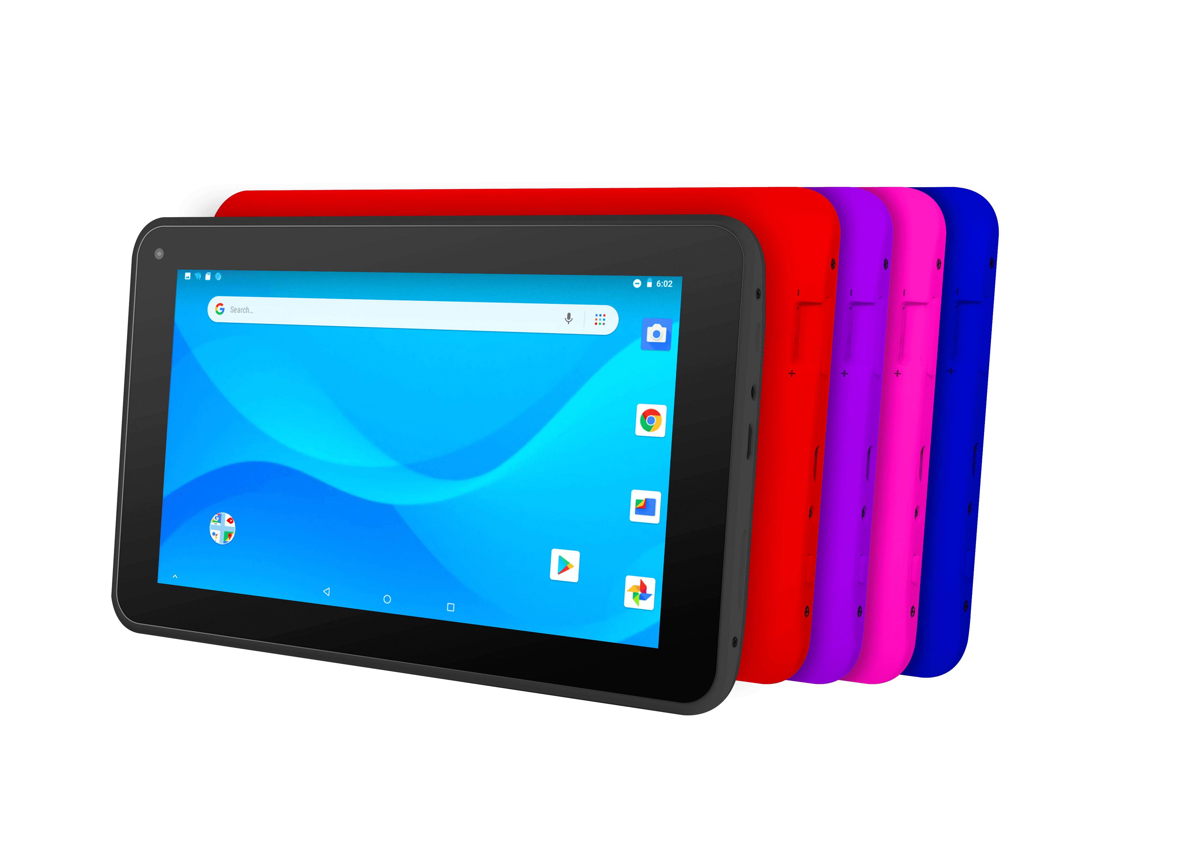 Ematic EGQ380BL 7" Tablet - Android 8.1 Oreo Go Edition - 1.50 GHz - 16GB - 1GB RAM - Black