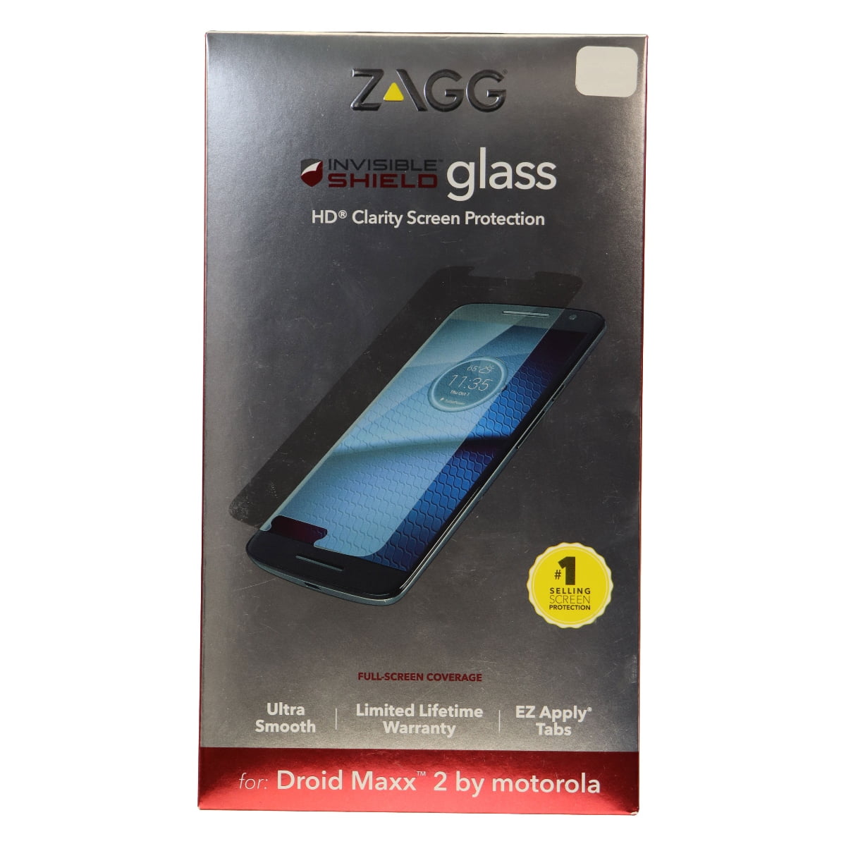 ZAGG Invisible Glass HD Screen Protector for Motorola Droid Maxx 2