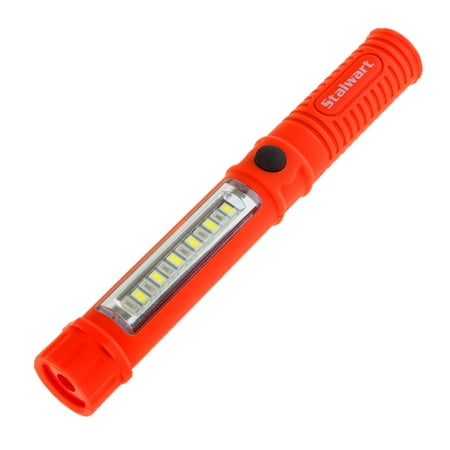 LED Pocket Flashlight With 100 Lumen, Magnet and Belt Clip- 3 Watt 12 SMD Compact Inspection Work Light With 100,000 Hour Lifespan by