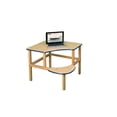 thumbnail image 2 of Corner Desk - maple/blue, 2 of 2